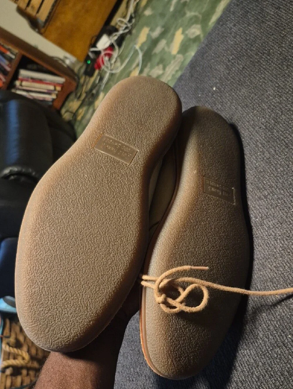 Todd Snyder Beige Suede Men's Chukka Boots